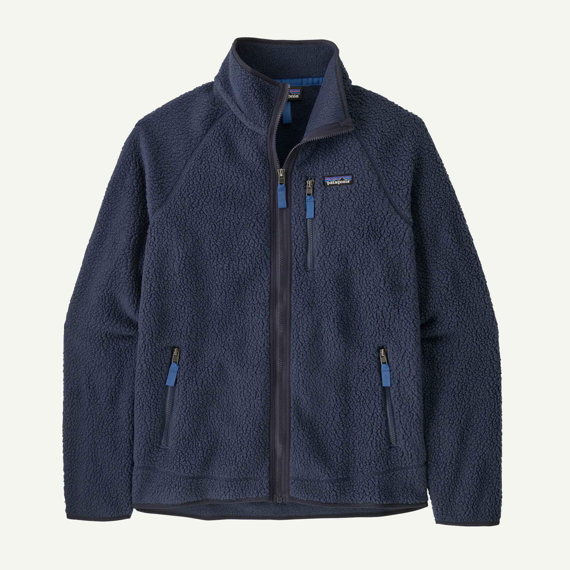 Patagonia Men's Retro Pile Fleece Jacket i mørkeblå